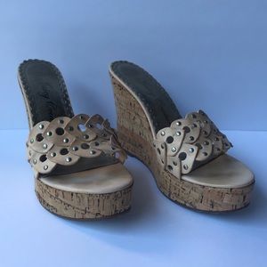 Juicy Couture wedge heels